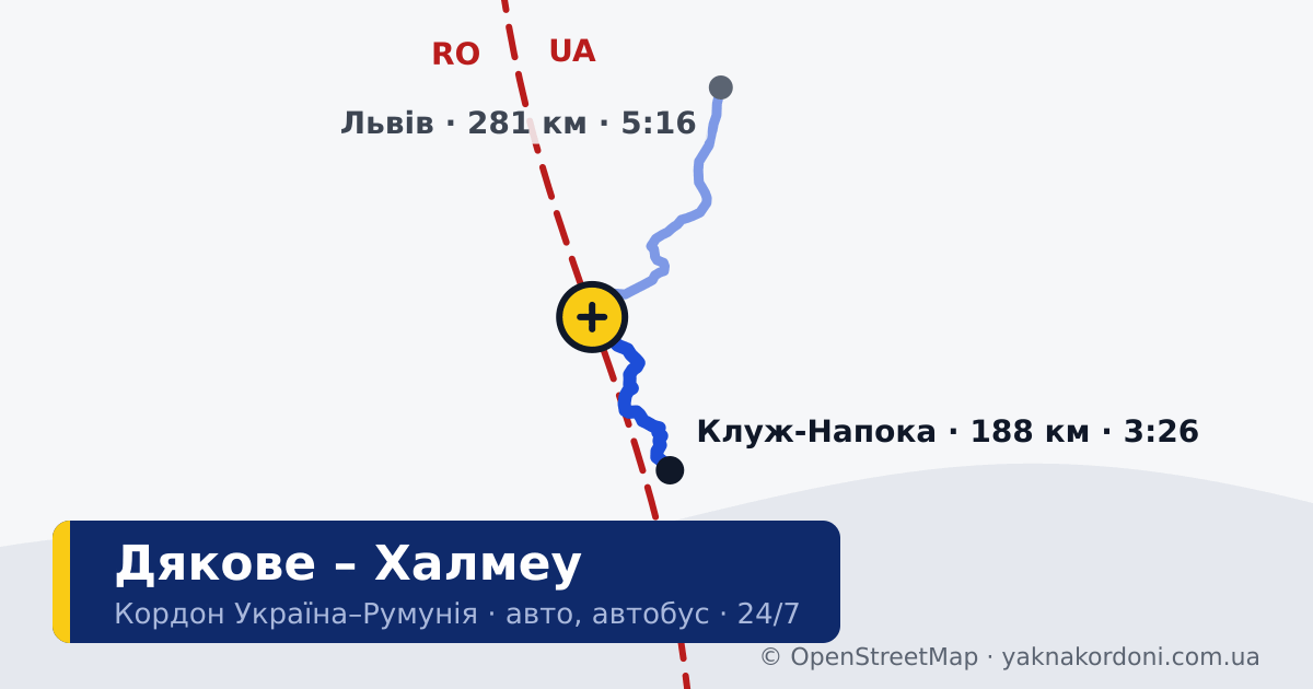 Пункт пропуску Дякове – Халмеу