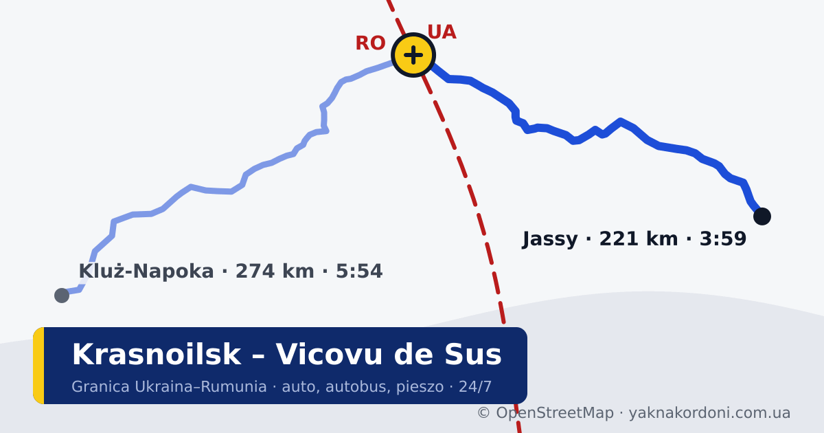 Przejście graniczne Krasnoilsk – Vicovu de Sus