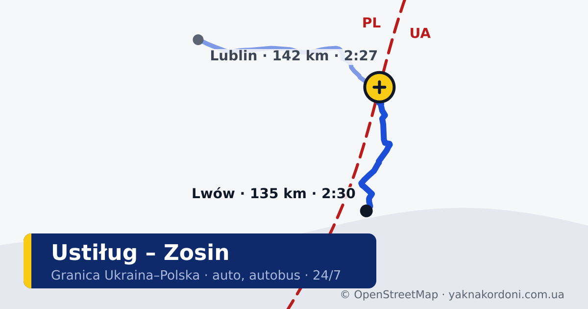 Przejście graniczne Ustiług – Zosin