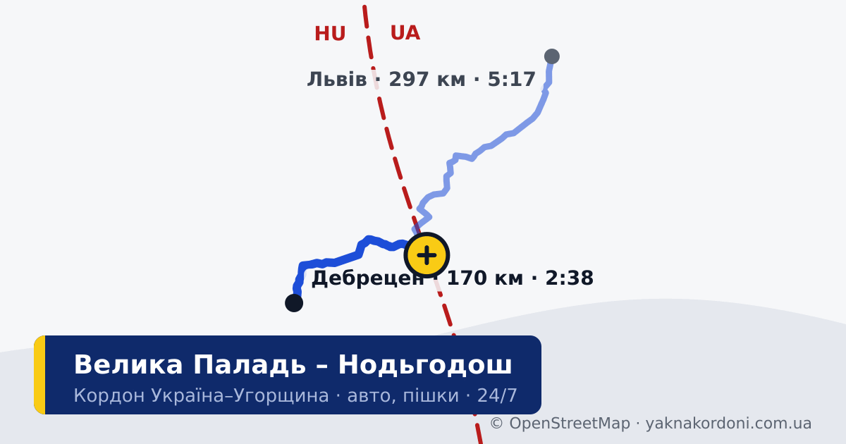 Пункт пропуску Велика Паладь – Нодьгодош